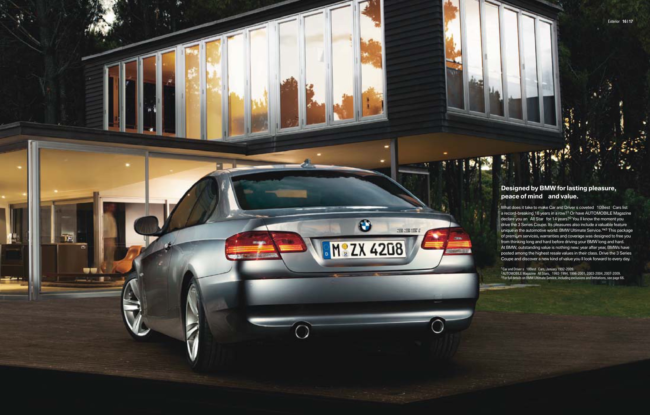2010 BMW 3-Series Coupe Brochure Page 1